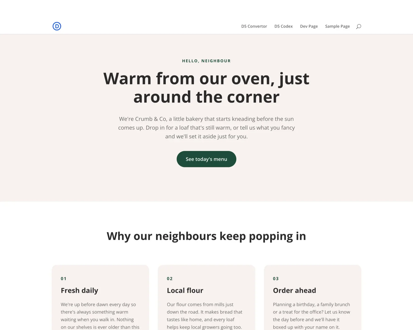After one prompt changed the accent colour and 20 button presets.
