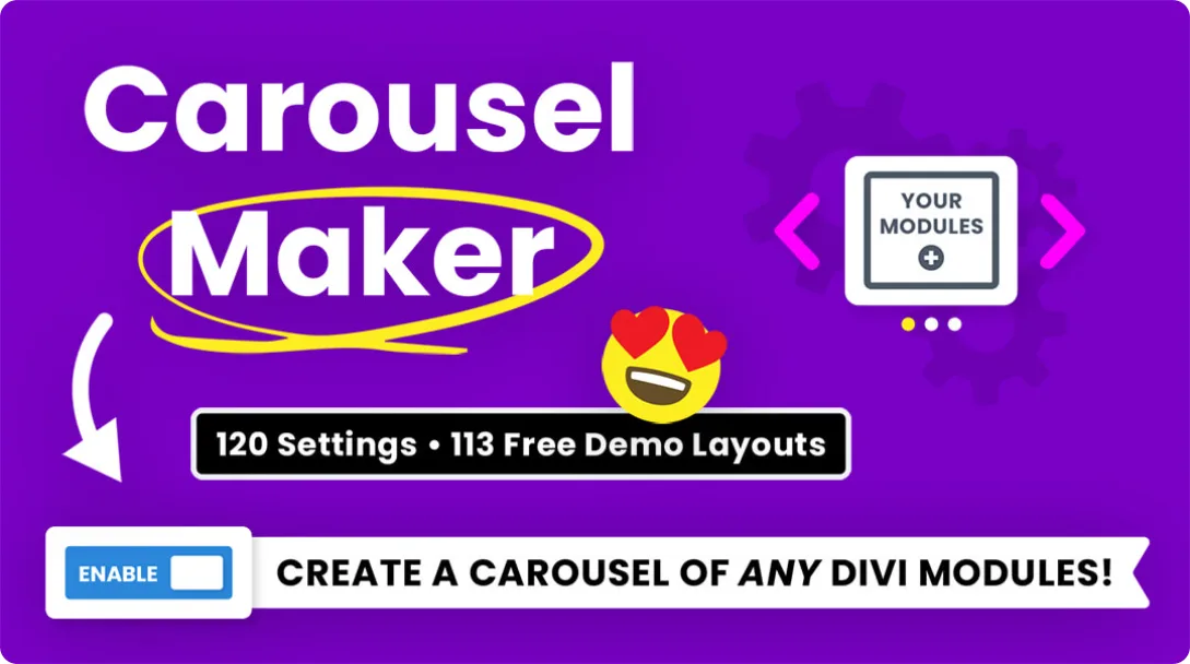 Divi Carousel Maker product image