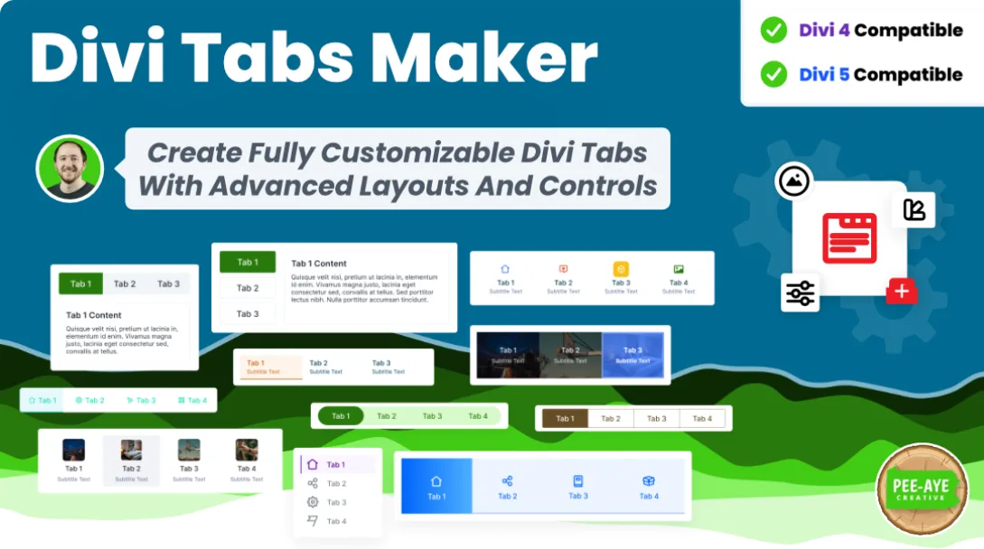 Divi Tabs Maker product image