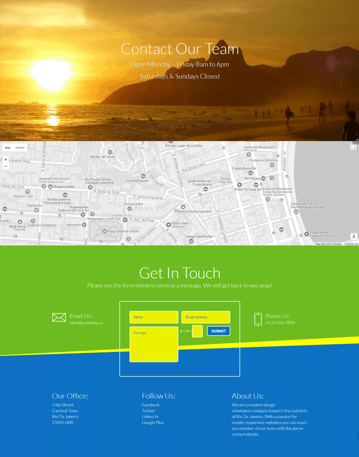 Divi-Layout-RIO-2016-Contact-Page