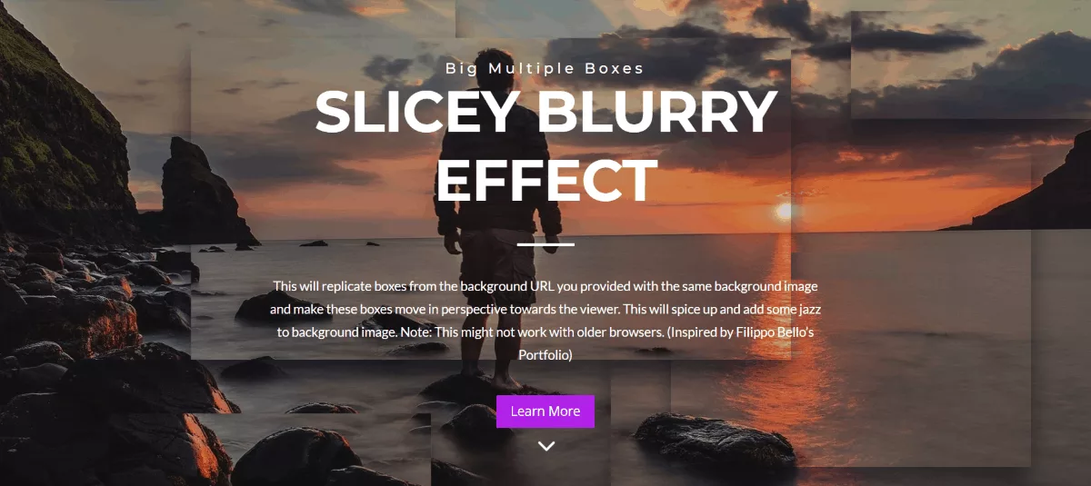Fullwidth Header Extended