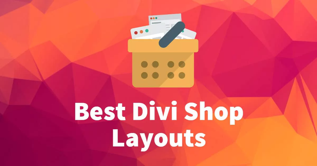 Best Divi Shop Layouts