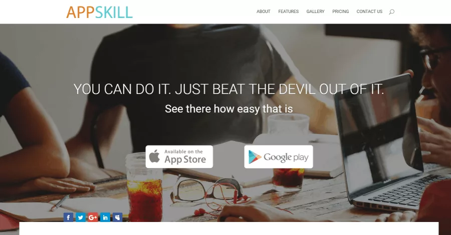 AppSkill Divi Landing Page Layout