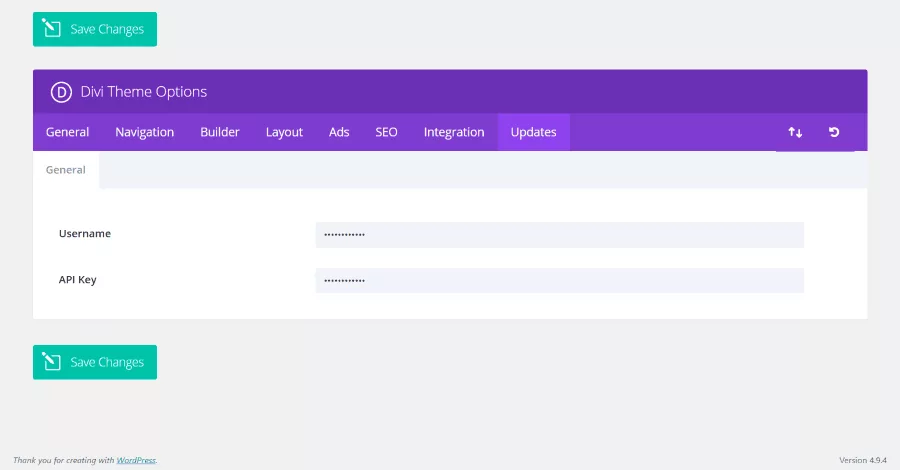 Updating Divi