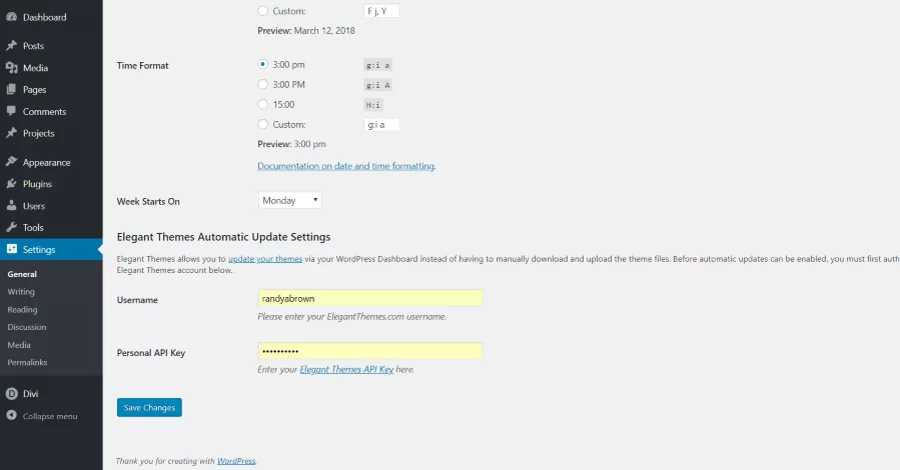 Updating Legacy Divi