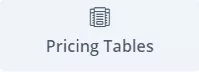 Comparison of various pricing plans using Divi’s pricing table module. Different features and price points are displayed in a structured format for easy comparison.
