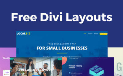 25 Best Free Divi Layouts in 2024