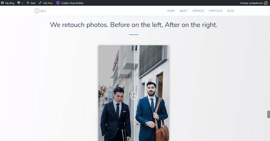 Before After Slider: Divi Plugin Review