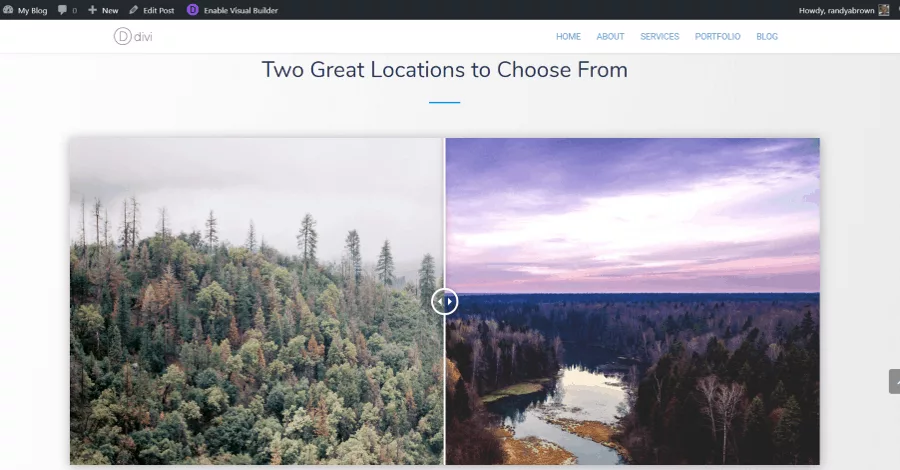 Before After Slider: Divi Plugin Review