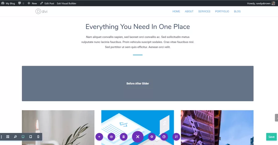 Before and After Slider Examples