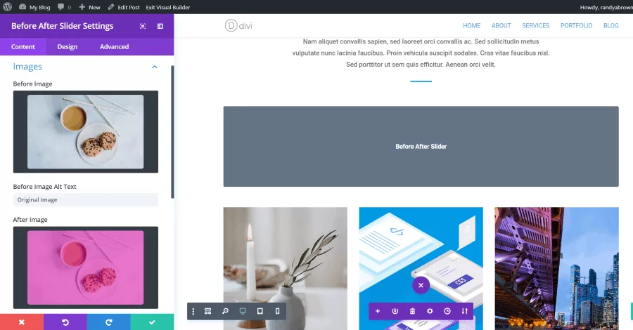 Before After Slider: Divi Plugin Review