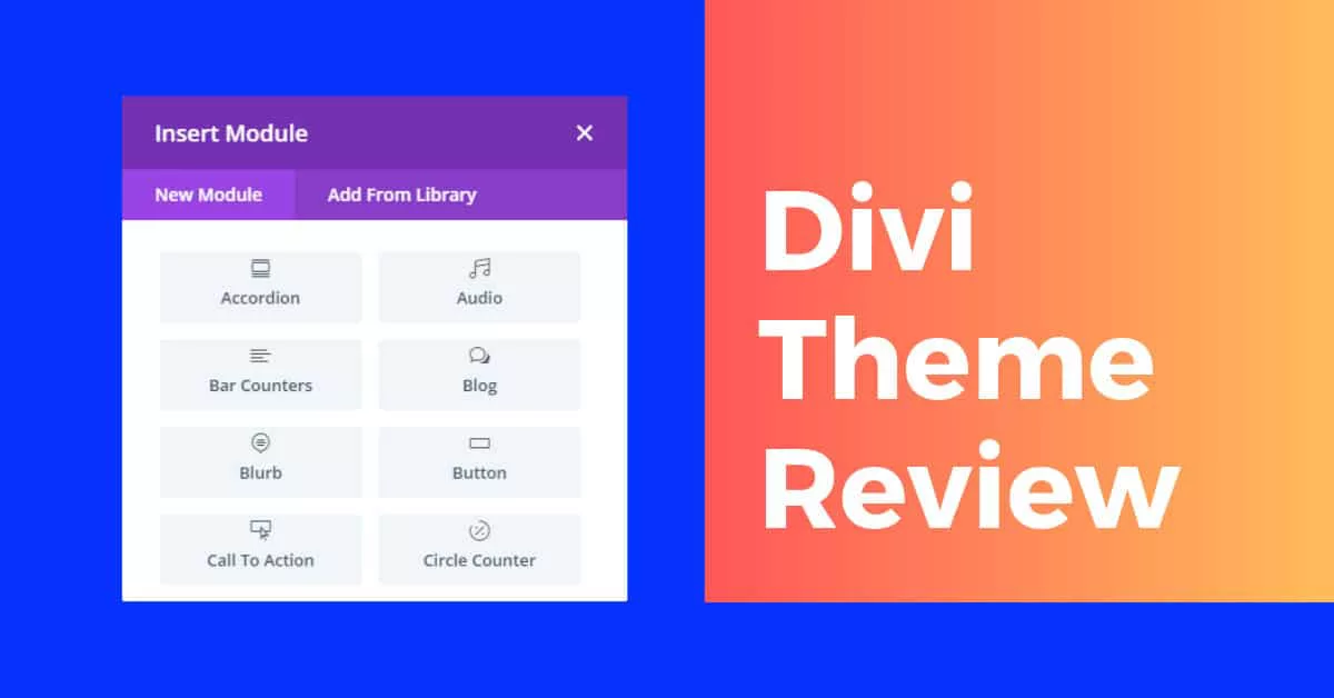 Divi WordPress Theme Review