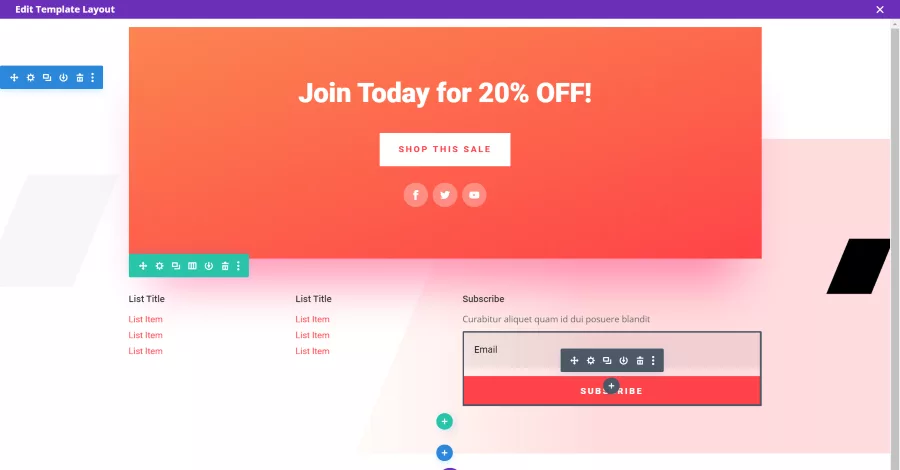 Creating Footer Templates