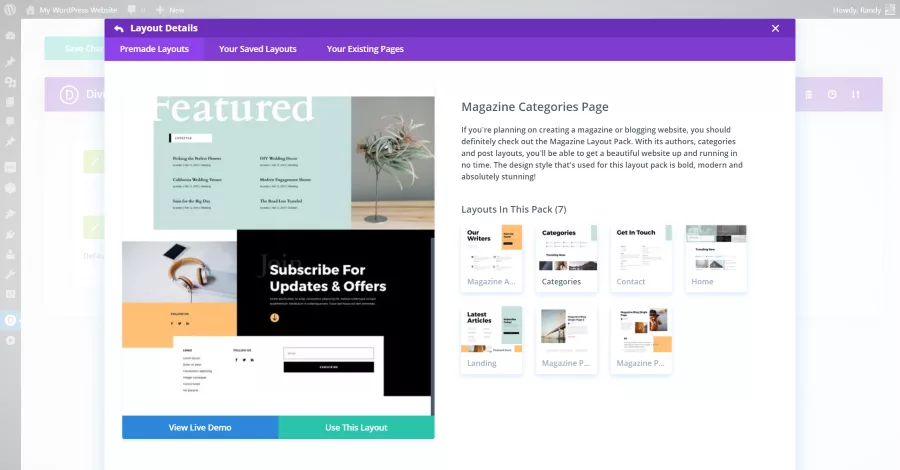 Creating Footer Templates