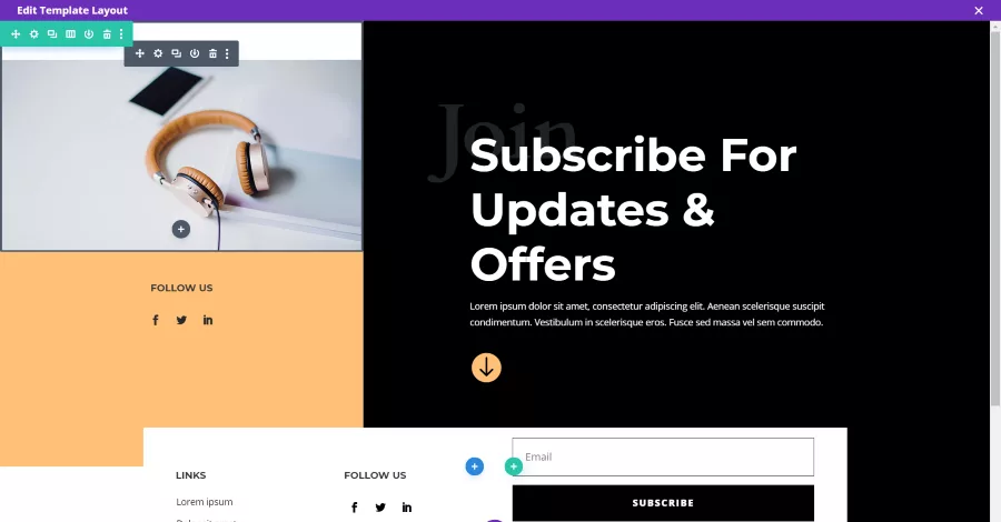 Creating Footer Templates