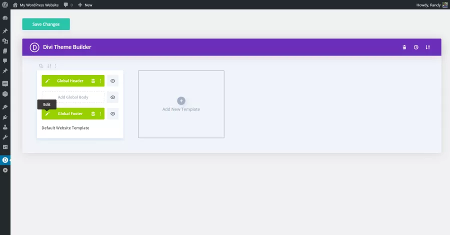 Creating Footer Templates