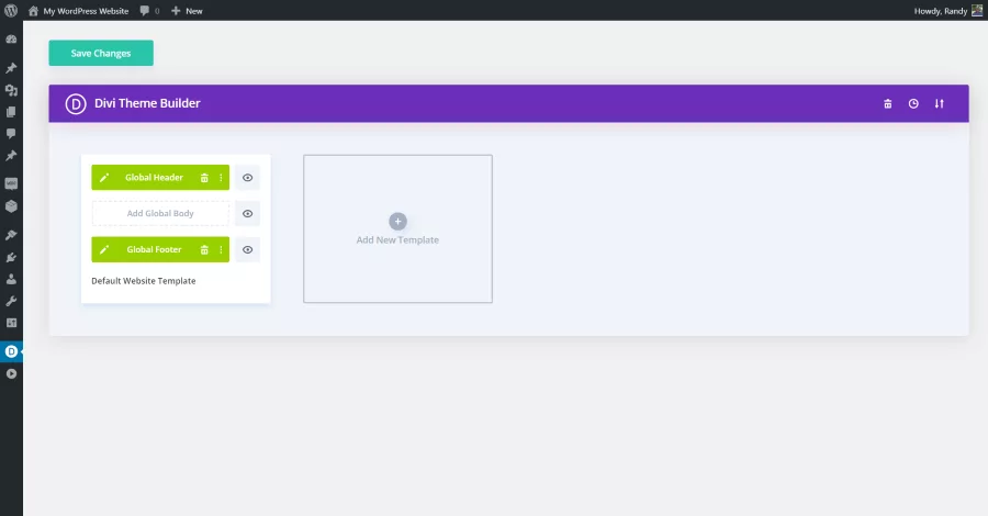 Creating Header Templates
