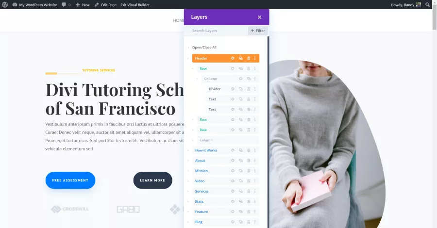 Opening Layers