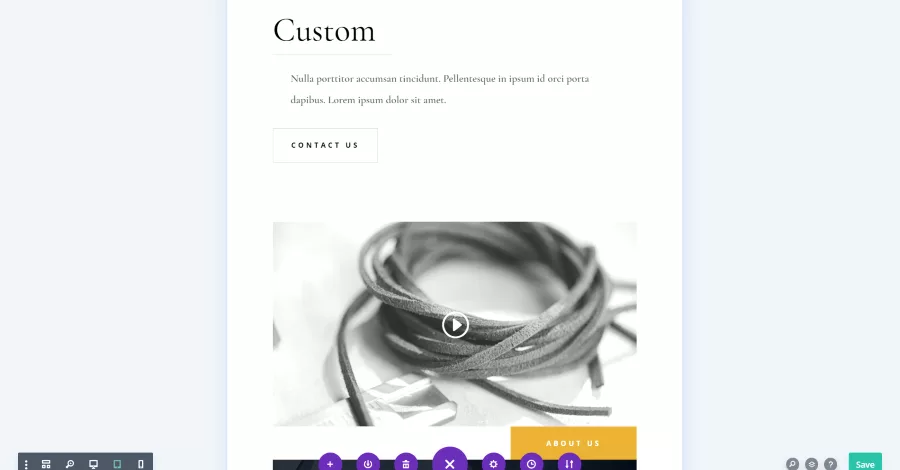 Divi’s Default Responsive Previews