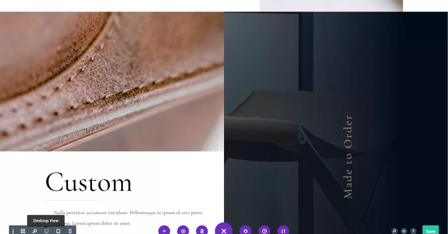 Divi’s Default Responsive Previews