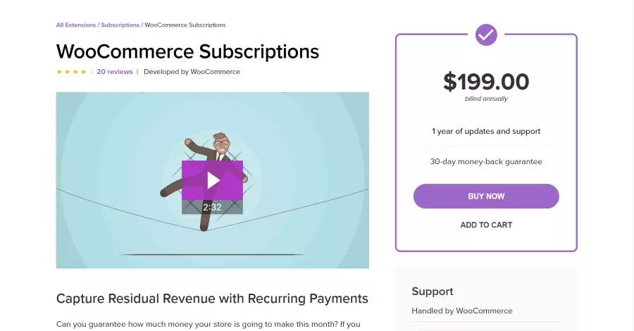 WooCommerce Subscriptions