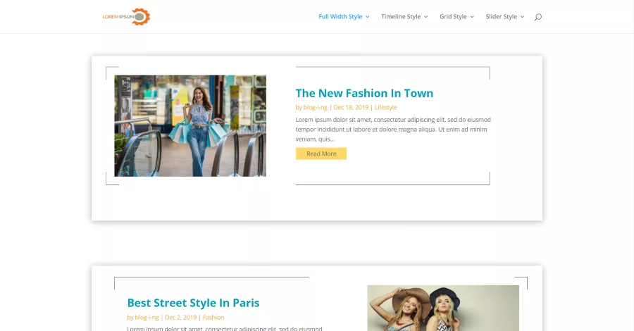 Bloggie : Blog Designer Layout Bundle