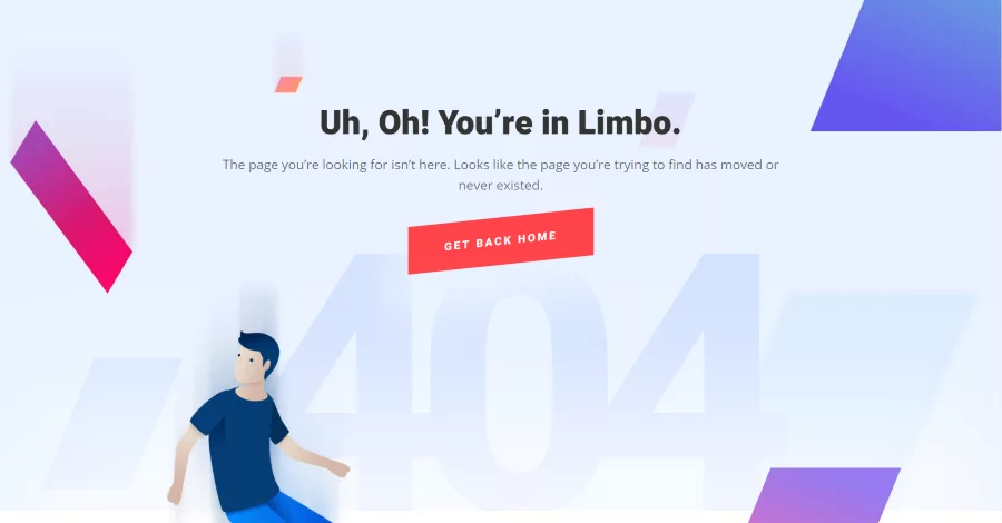 Designing a 404 Page