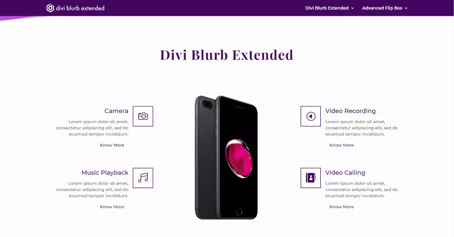 Divi Blurb Extended