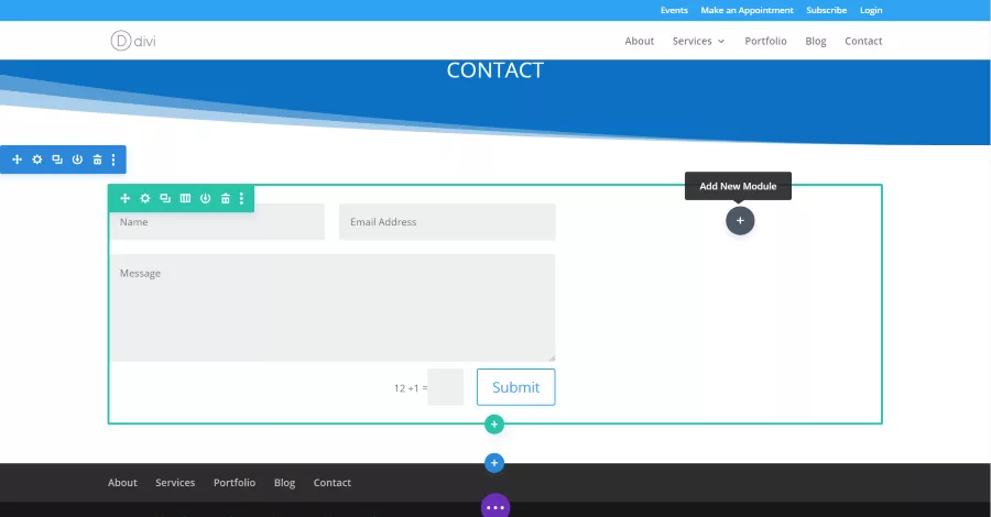 Creating a Divi Layout