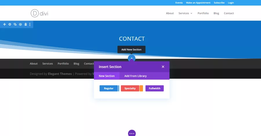Creating a Divi Layout