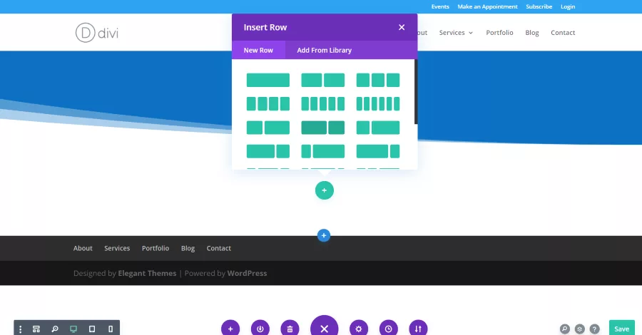 Creating a Divi Layout