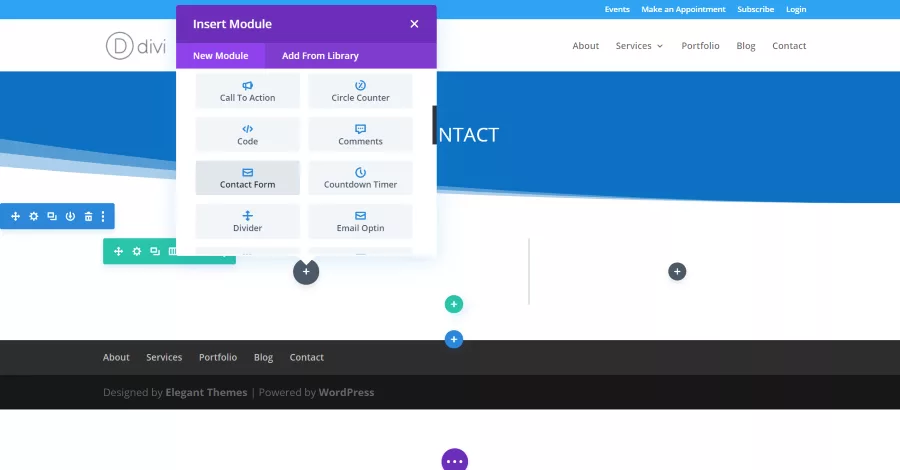 Creating a Divi Layout