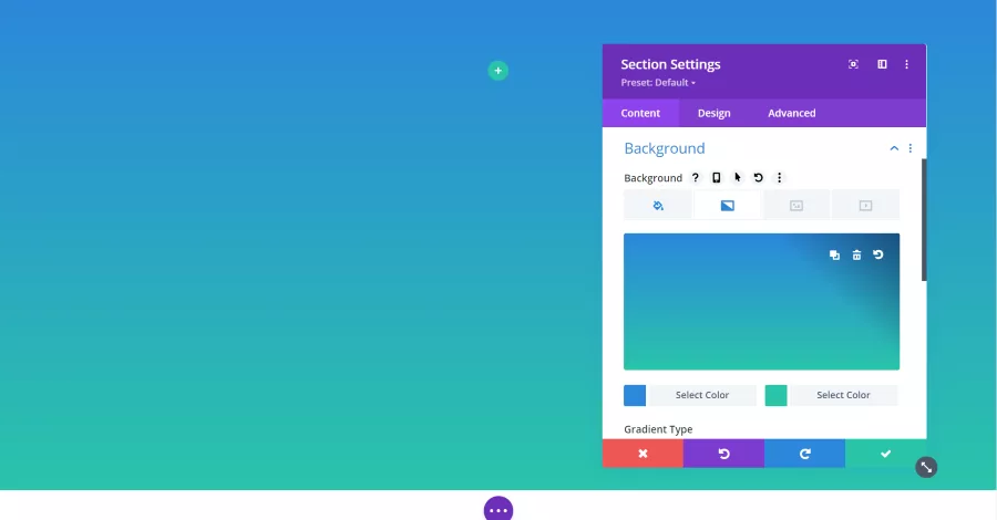 Background Gradient