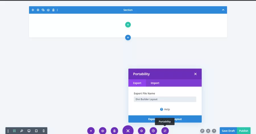 Importing Layouts to the Page from Your Computer