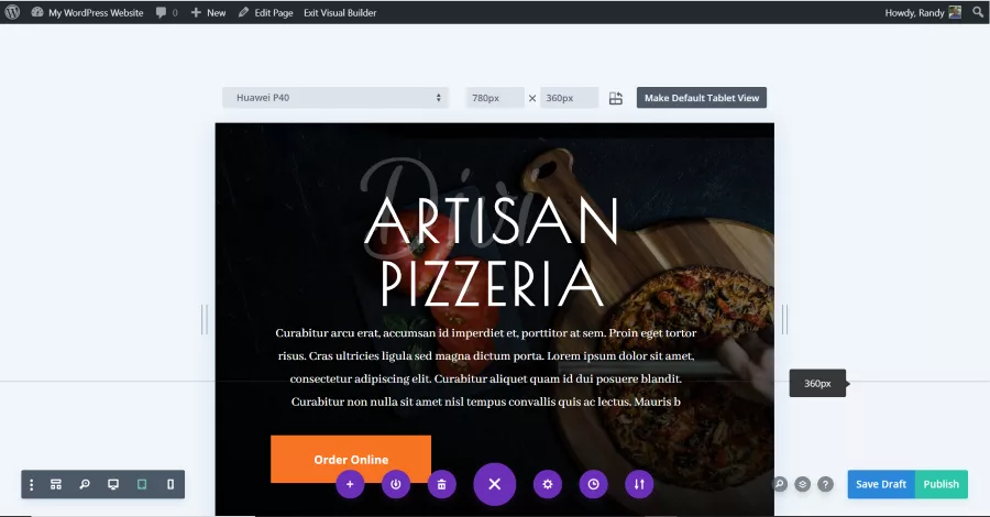 Viewing in Landscape Mode