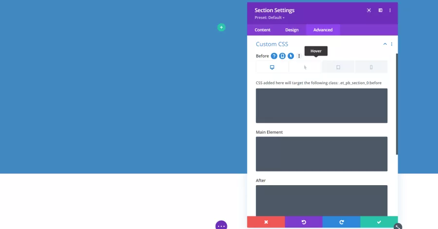 Custom CSS