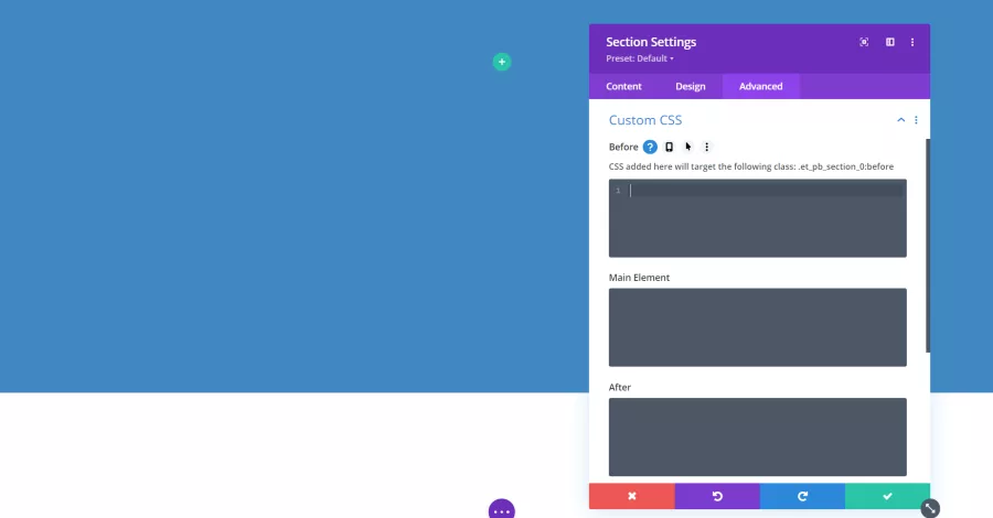Custom CSS