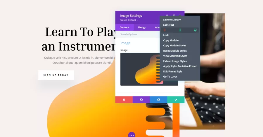 Deactivate or hide specific elements in Divi by utilizing the disable feature, enhancing control over the visibility and functionality of individual components.