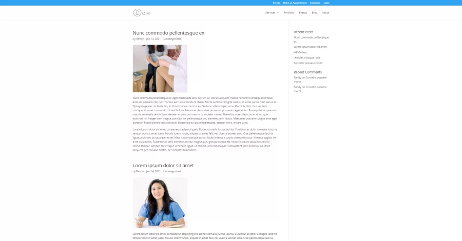 Blog Style Mode