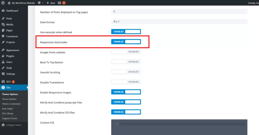 Responsive Shortcodes