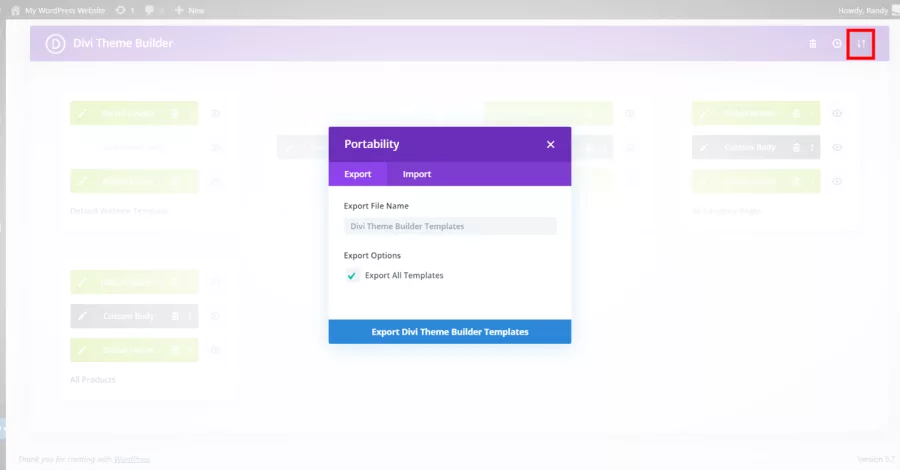 Export Your Layouts