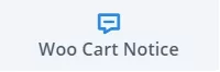 The Divi Woo Cart Notice Module