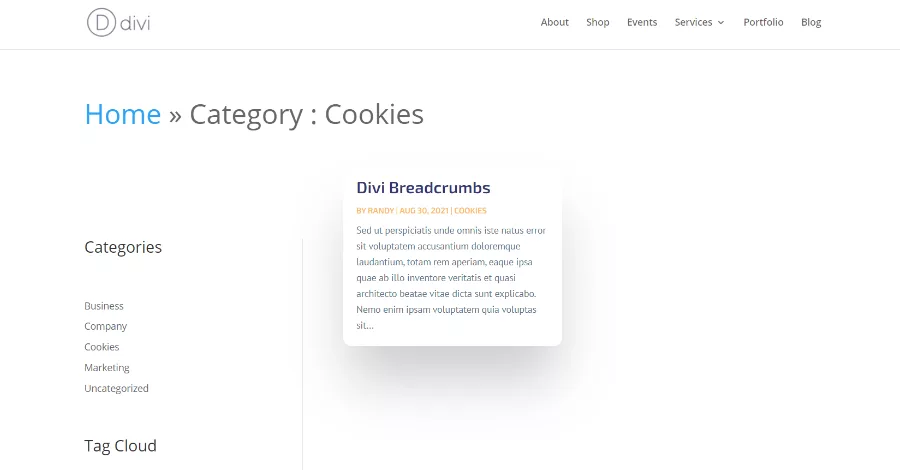 Remove Quotation Marks from Category Pages