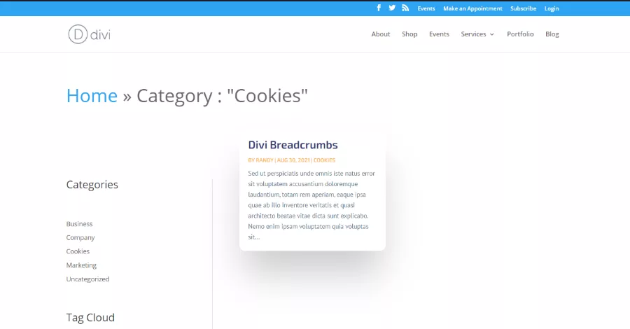 Remove Quotation Marks from Category Pages