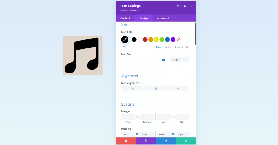 Divi Icon Module