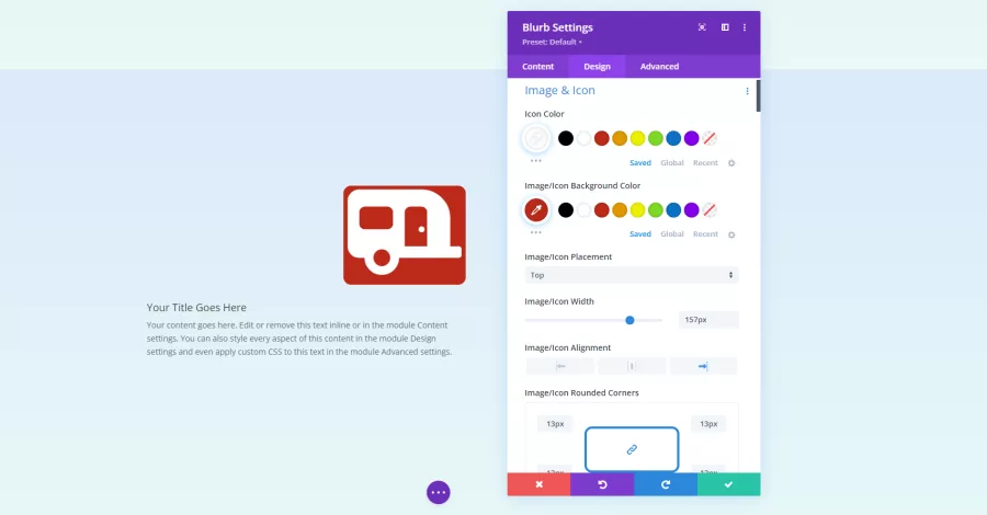 More Icon Options