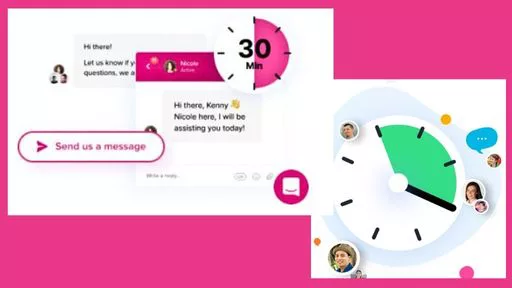 Promises 30-minute response time or faster with saturated, more experienced support staff