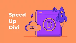 Utilizing CDN to accelerate Divi website performance, reducing loading times for a better user experience