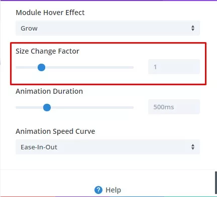 Modifying Animation Speed for Optimum Scroll Down Hover Effect Performance