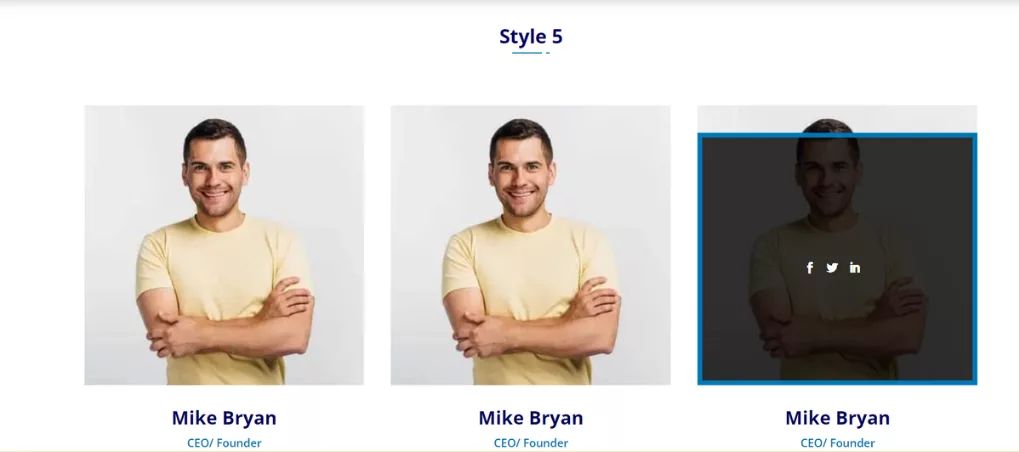 A Look into Divi’s Team Style 5